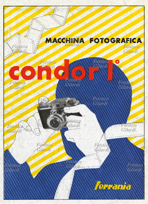 FERRANIA campagna stampa di Luigi Veronesi per la macchina fotografica compatta \