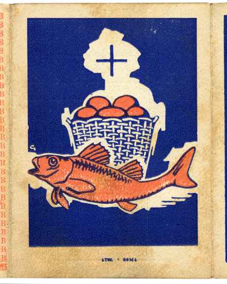 RETRO TESSERA UNIONE GIOVANI DI AZIONE CATTOLICA