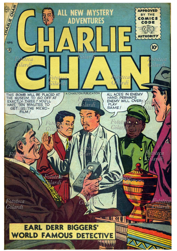 GIALLO Albo a fumetti "Charlie Chan", l\