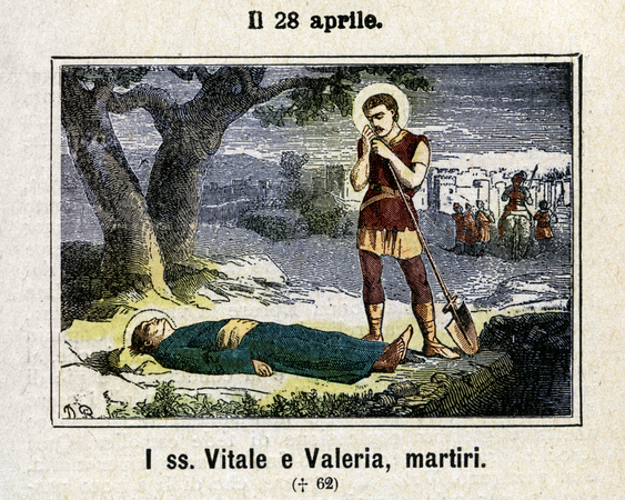 SANTI VITALE E VALERIA MARTIRI SANTI VITALE E VALERIA MARTIRI