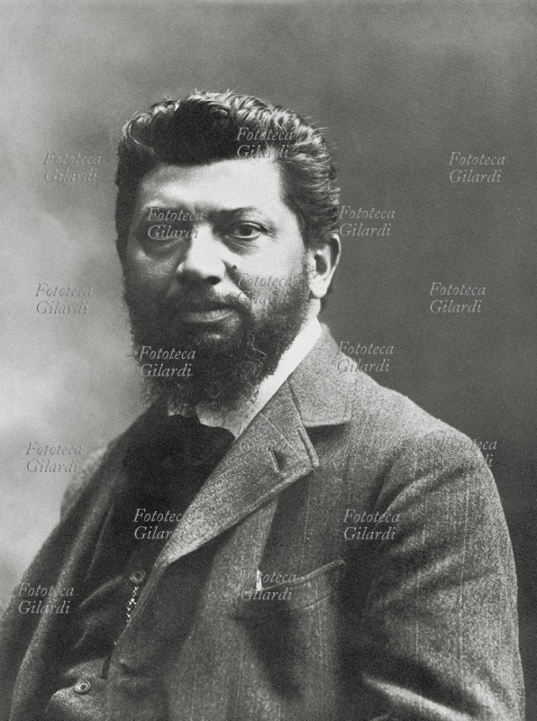 Filippo TURATI (1857-1932) Uomo politico italiano, tra i fondatori del Partito Socialista. Ritratto fotografico del 1908, eseguito da Mario Nunes Vais.