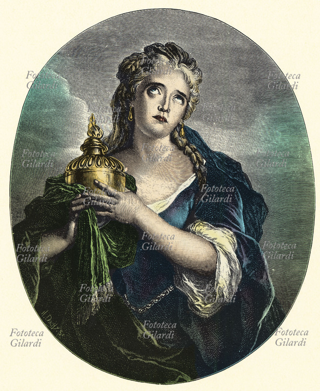 Adrienne LECOUVREUR (1692-1730) attrice della Comédie Française interpreta Cornelia ne \