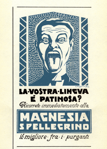 PUBBLICITÀ MAGNESIA SAN PELLEGRINO PUBBLICITÀ MAGNESIA SAN PELLEGRINO