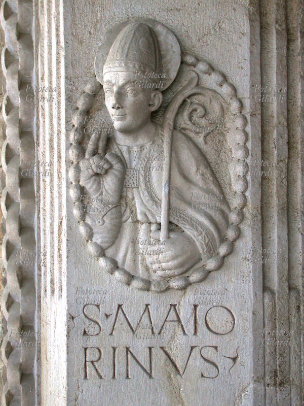 SAN MAGGIORINO fondatore e primo vescovo della Chiesa della città di Acqui Terme (IV secolo) fu uno dei 65 vescovi creati da Papa S. Silvestro (314-333 d.C.) e da lui mandati, dopo l\