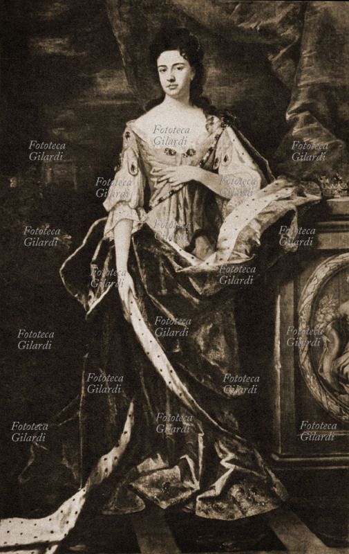 Anna STUART (1665-1714) Ritratto della regina d\