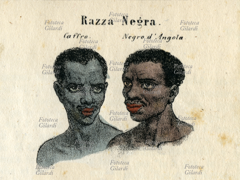 RAZZE UMANE "Razza Negra": "Caffro, Negro d\