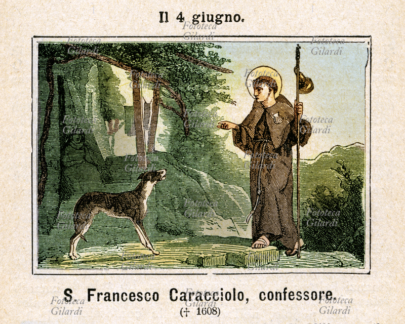 San FRANCESCO CARACCIOLO, Confessore (al secolo Ascanio Caracciolo, 13 ottobre 1563 - 4 giugno 1608), presbitero italiano, fondatore dell\