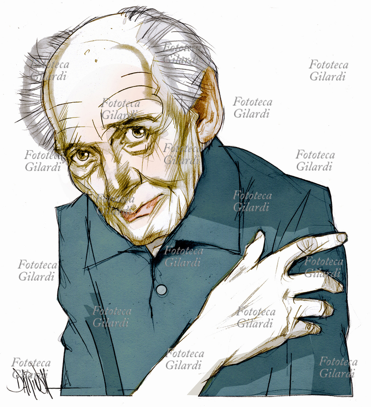 Zygmunt BAUMAN sociologo e filosofo polacco di origini ebraiche. Tra le opere: Outline of the Marxist Theory of Society (1964), Liquid Modernity (2000), Lo spettro dei barbari: adesso e allora (2010). Ritratto, illustrazione di Dariush Radpour, disegno a matita colorato digitale, s.d. Questa immagine non può essere utilizzata con tariffa inferiore a € 80,00