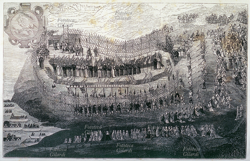 JAPAN “Great martyrdom of Nakasaki”. 10/9 1622, 22 aboriginal missionaries and Christians endured the torture of the slow combustion and others 30 comprised women and children were beheaded in presence of an immense crowd. The martyrdoms were beatified the 7/7/1867 from Pope Pio IX. (recording)