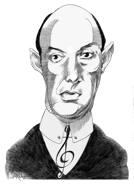 ARNOLD SCHOENBERG RITRATTO DA DARIUSH