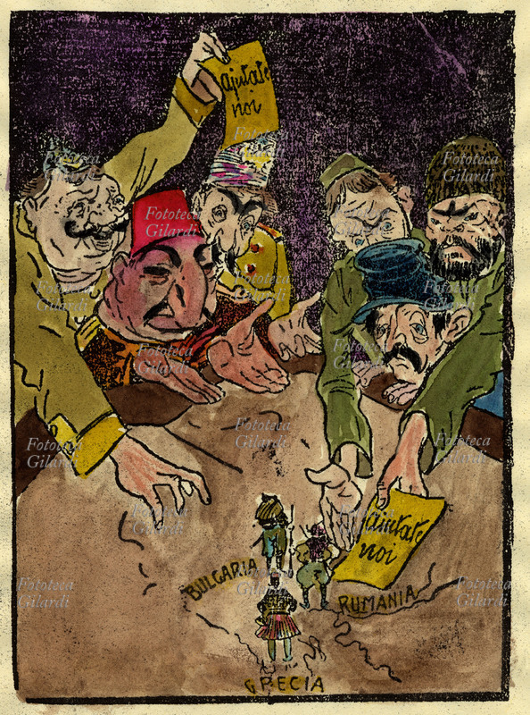 BALCANI Bulgaria, Romania e Grecia pressate dalle richieste di aiuto sia degli Imperi Centrali che degli Alleati si chiedono: \