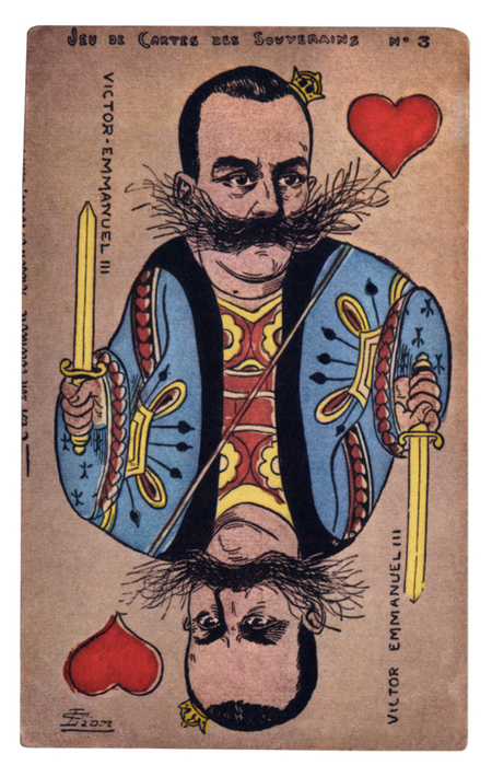 CARICATURA VITTORIO EMANUELE III CARICATURA VITTORIO EMANUELE III