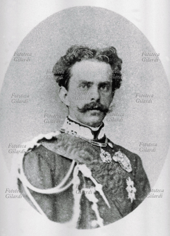 UMBERTO the Prince, before to happen to the father Vittorio Emanuele II. Italy, 1860