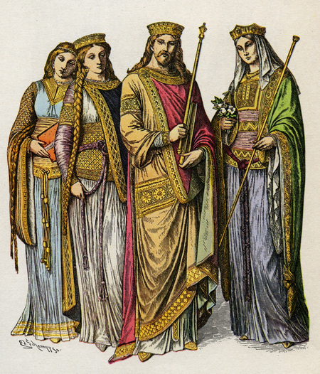 CARLO MAGNO E DAME FRANCHE CARLO MAGNO E DAME FRANCHE