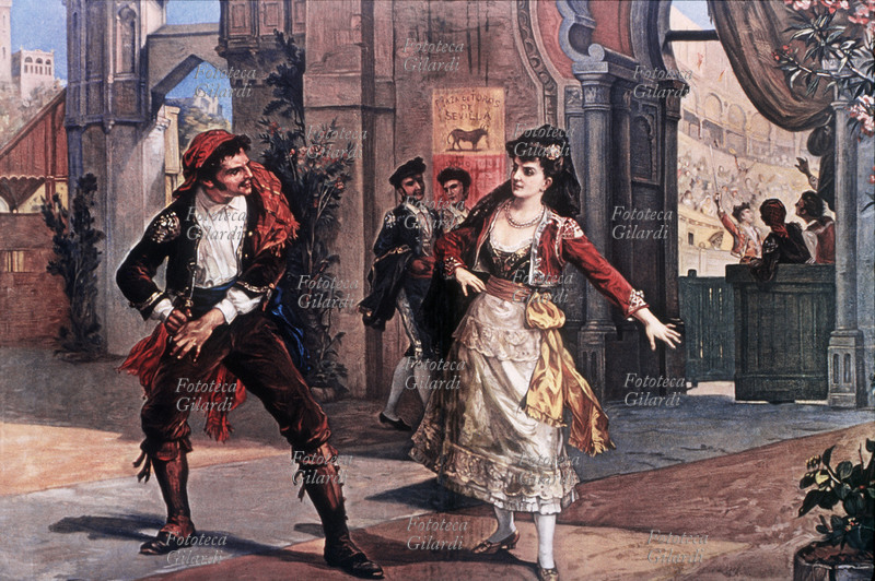 Georges BIZET (1838-1875) Una scena dalla \