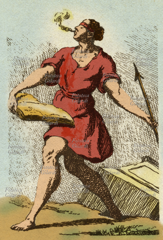 ALLEGORIA della bestemmia, dell\