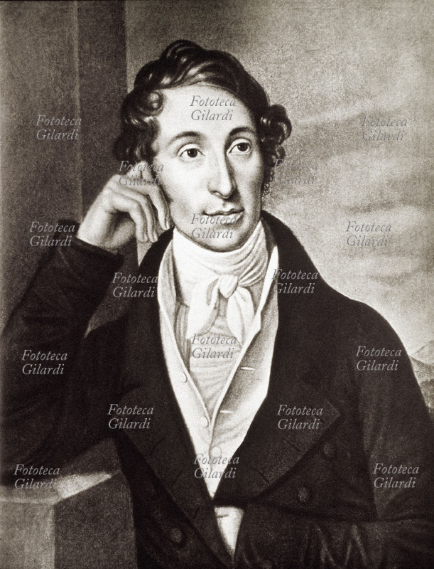Karl Maria von WEBER (1786-1826) compositore tedesco. Con l\