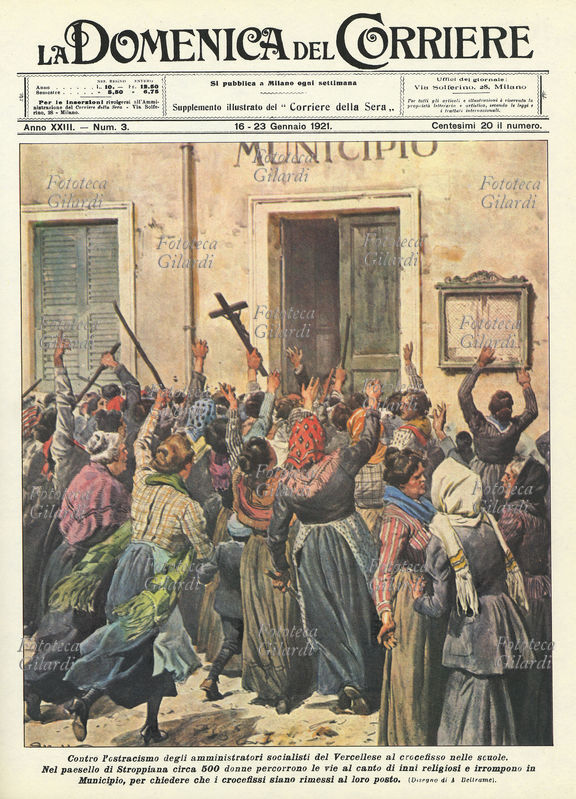 IL CROCIFISSO IN AULA "Contro l\