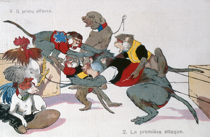 PRIMA GUERRA MONDIALE IL PRIMO ATTACCO