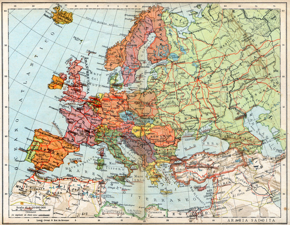CARTOGRAFIA DELL EUROPA CARTOGRAFIA DELL EUROPA