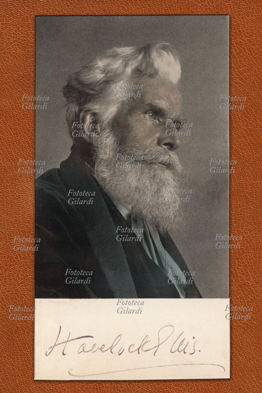 Henry HAVELOCK ELLIS (1859-1939) medico psicologo sessuologo inglese. La sua opera più conosciuta \