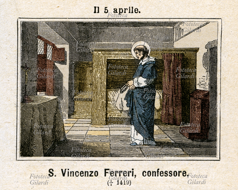 San Vincenzo FERRERI (23 gennaio 1350 – 5 aprile 1419), religioso e predicatore apocalittico nativo del regno di Valencia, appartenente all\