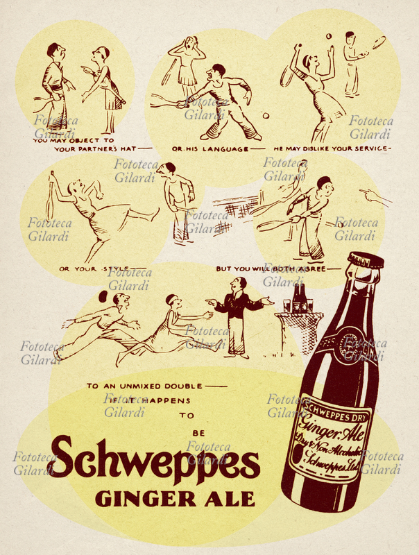 ALIMENTAZIONE campagna stampa per la bevanda \