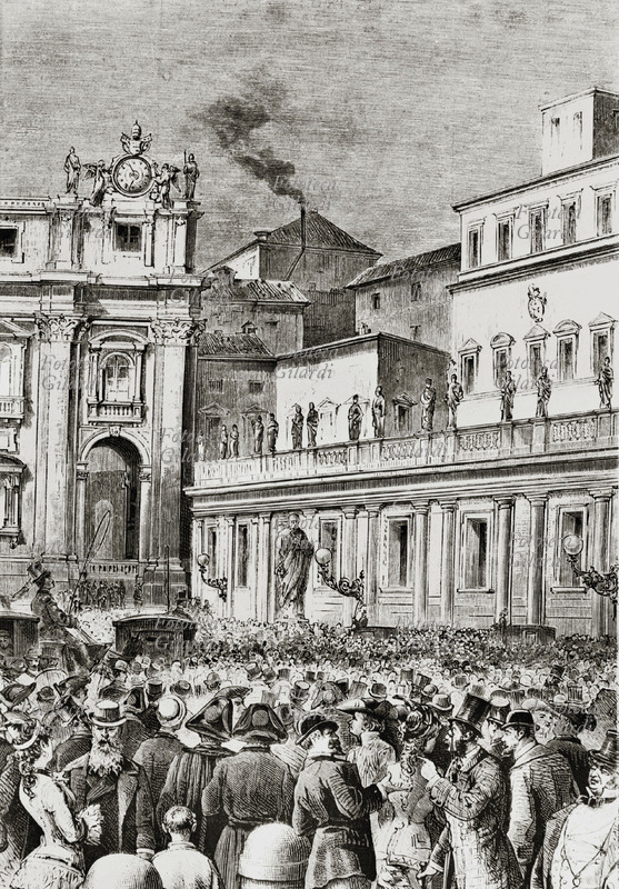 VATICANO: la fumata bianca indica l\