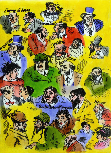 LA DIFESA DELLA RAZZA TIPI EBRAICI