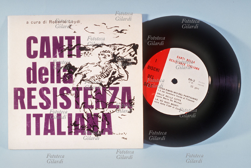 RESISTENZA Copertina con disco \