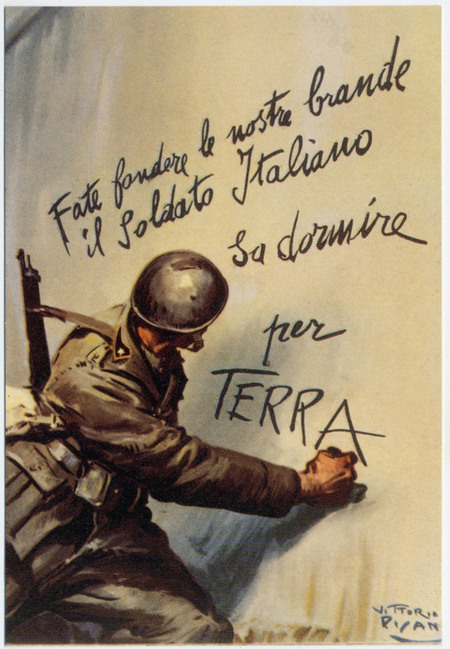 IL SOLDATO ITALIANO SA DORMIRE PER TERRA IL SOLDATO ITALIANO SA DORMIRE PER TERRA