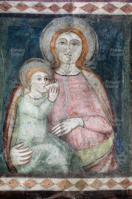 MADONNA DEL LATTE Dettaglio dell\