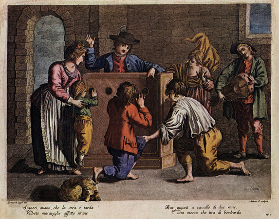 SPETTACOLO AMBULANTE DIORAMA SPETTACOLO AMBULANTE DIORAMA