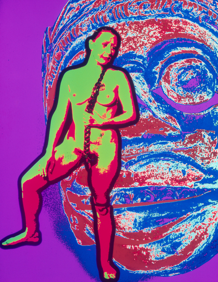 COLOR G NUDO FEMMINILE CON TRECCIA