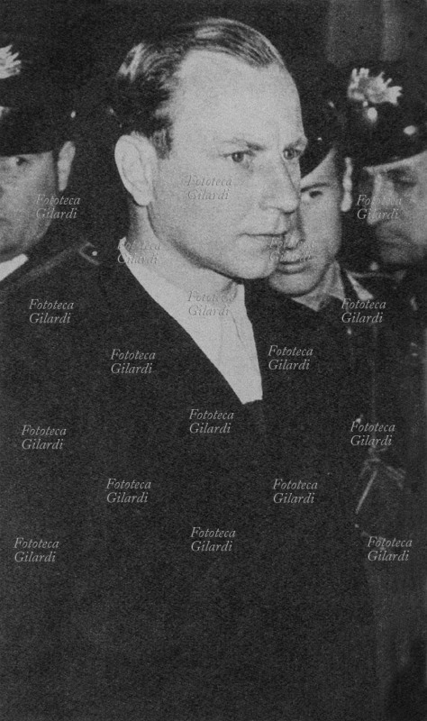 Herbert Kappler, greater of the SS and head of the German police to Rome, which ordered to the reprisal of the Ardeatine Graves as a result of the attack partisan of via 23 Rasella of March 1944.
