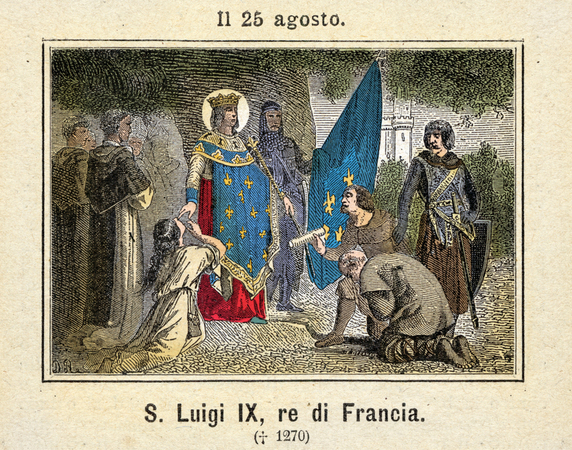 SAN LUIGI IX RE DI FRANCIA SAN LUIGI IX RE DI FRANCIA