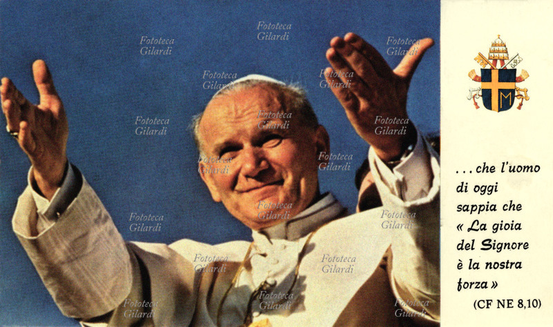 PAPA GIOVANNI PAOLO II (18 maggio 1920 – 2 aprile 2005), al secolo Karol Józef Wojtyła, 264° papa della Chiesa cattolica e vescovo di Roma, 6° sovrano dello Stato della Città del Vaticano dal 16 ottobre 1978: \