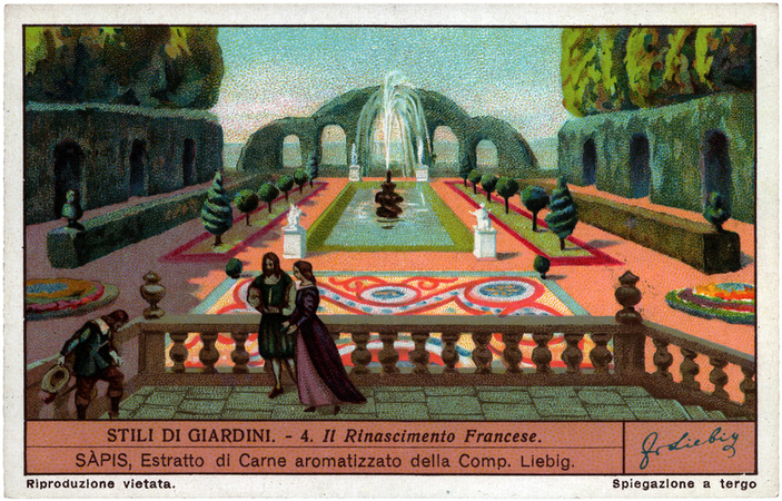 GIARDINO DEL RINASCIMENTO FRANCESE GIARDINO DEL RINASCIMENTO FRANCESE