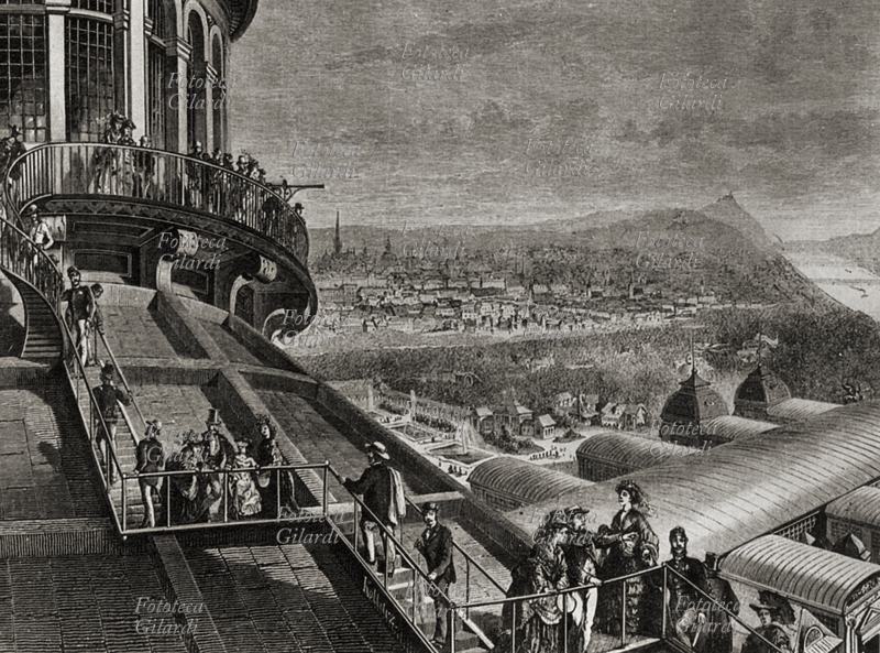 ESPOSIZIONI Veduta dei padiglioni dell\