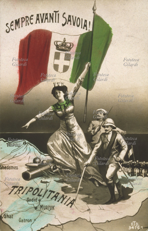 GUERRA DI LIBIA 1911-12 Cartolina postale dell\