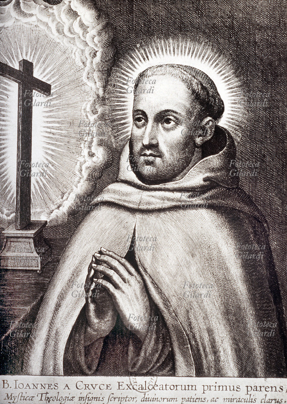 SAN GIOVANNI DELLA CROCE (1542-1591) Juan de Yepes Y Alvarez, santo e poeta mistico spagnolo, partecipò con Santa Teresa d\