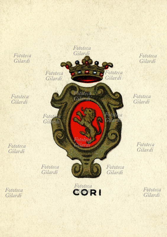 CORI (Latina) Centro di aspetto medioevale situato lungo un pendio, formato di due nuclei di Cori Valle e Cori Alto, è l\