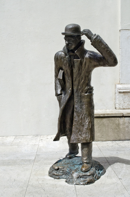 EMILIO SALGARI BRONZO DI SERGIO PASETTO