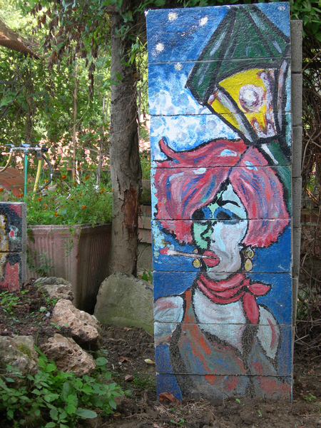 DIPINTO DI ANDO GILARDI IL LAMPIONE