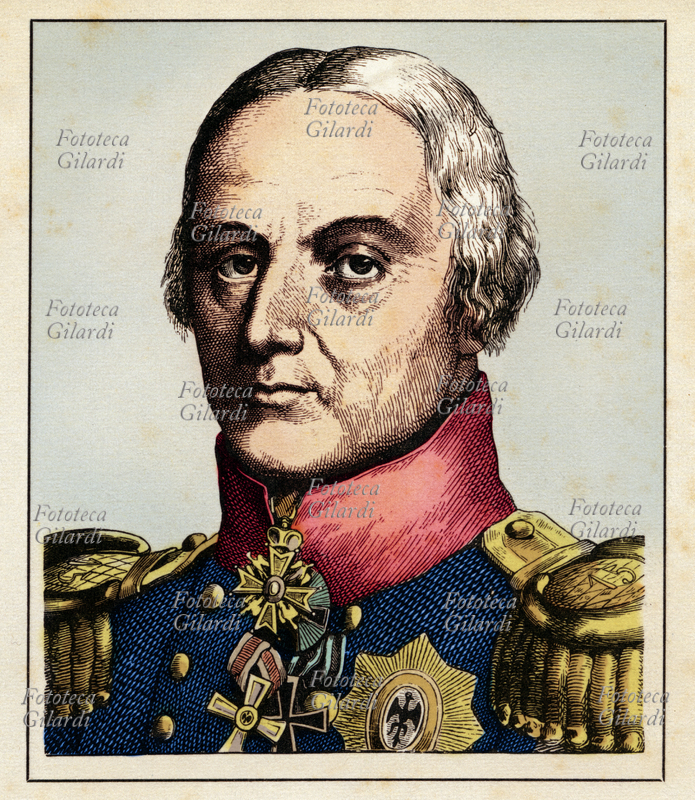 Friedrich Wilhelm von BÜLOW (16 febbraio 1755 - 25 febbraio 1816), conte di Dennewitz, generale tedesco. Precettore militare del principe Luigi Ferdinando di Prussia sino alla pace di Basilea, partecipò all\