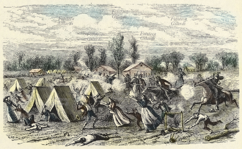 MORMONI Massacro di appartenenti alla Chiesa di Gesù Cristo dei santi degli ultimi giorni, che nonostante l\