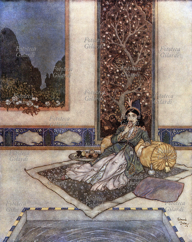 Edmond DULAC (1882-1953) Shahrazàd. Protagonista e instancabile narratrice della raccolta di racconti \