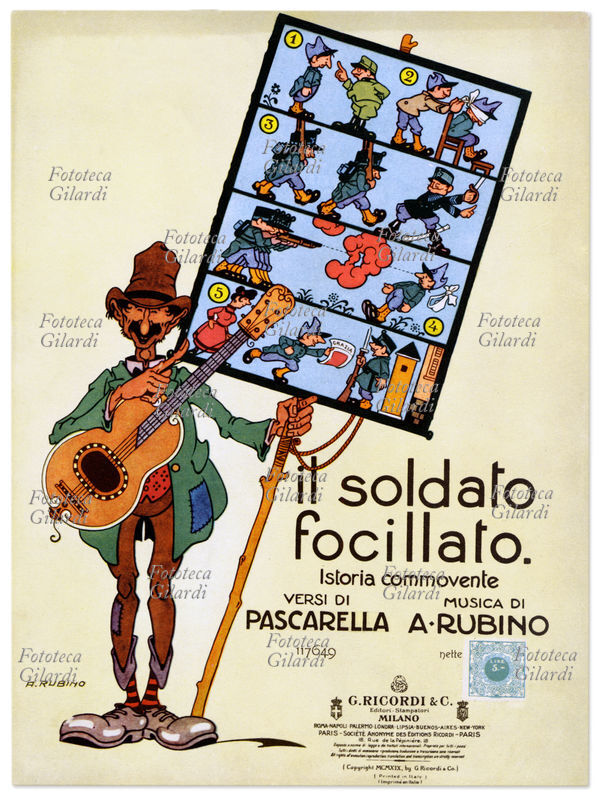 CANTASTORIE Copertina del libretto de \