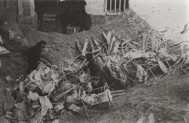 II GUERRA MONDIALE Reggio Calabria: macerie dell\