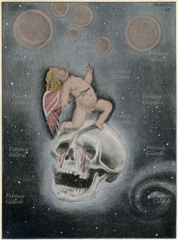 Charles BAUDELAIRE (9 aprile 1821 – 31 agosto 1867), illustrazione per la lirica \